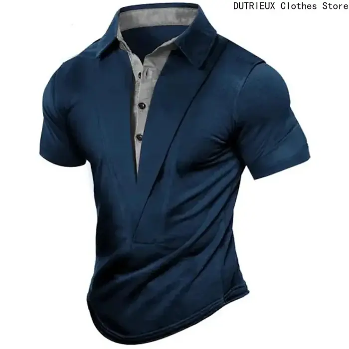 T-shirt à manches courtes pour hommes pour l'été