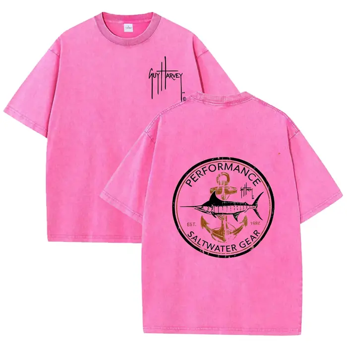 T-shirt à manches courtes en coton lavé pour homme