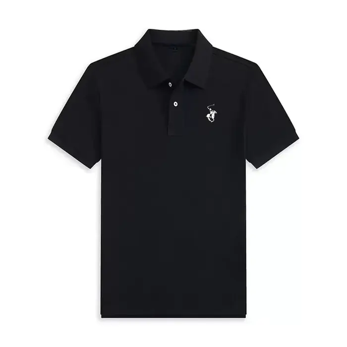Polo homme luxe à manches courtes