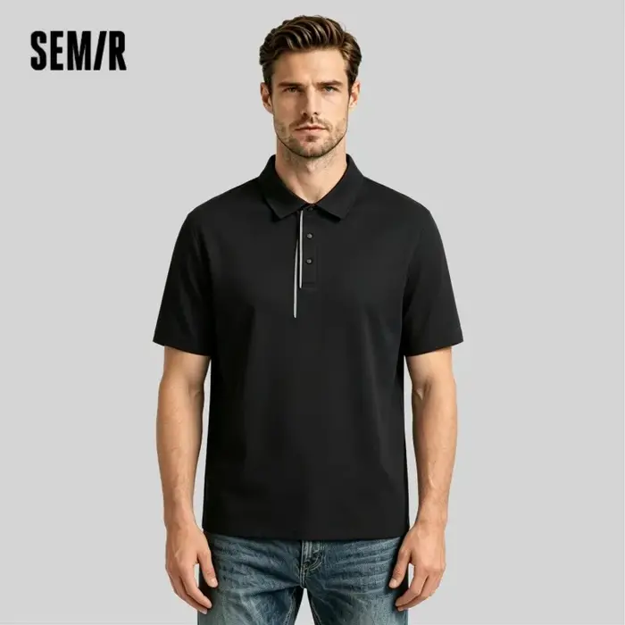 Semir POLO hommes séchage rapide protection solaire tenue d'été 2025 nouveau Style pour les déplacements domicile-travail