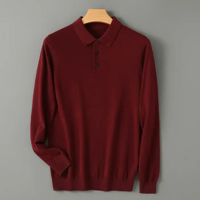 Pull en laine mérinos pour hommes