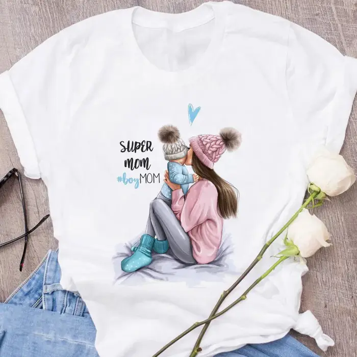 T-shirt femme rose, estival et estival