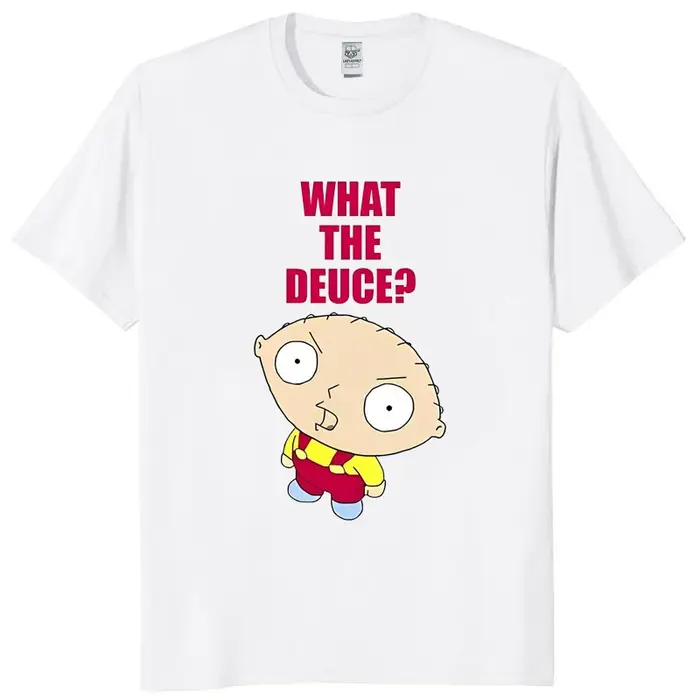 Family Guy Peter Griffin T-Shirt unisexe pour hommes femmes-t-shirt en coton graphique dessin animé Streetwear col rond manches courtes comédie