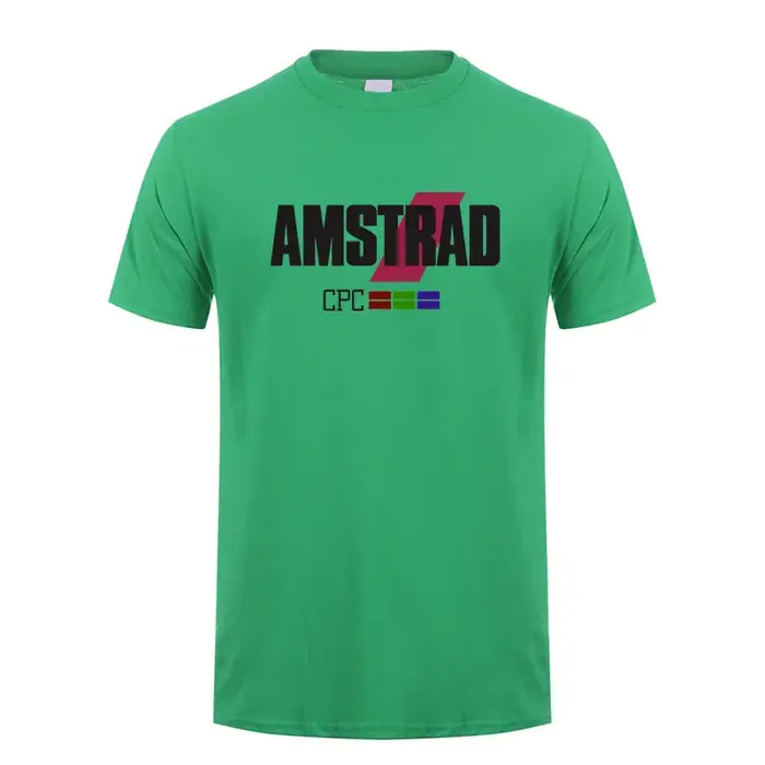 Amstrad CPC T-shirt été hommes à manches courtes Cool haut coton programmeur T-shirt homme vêtements