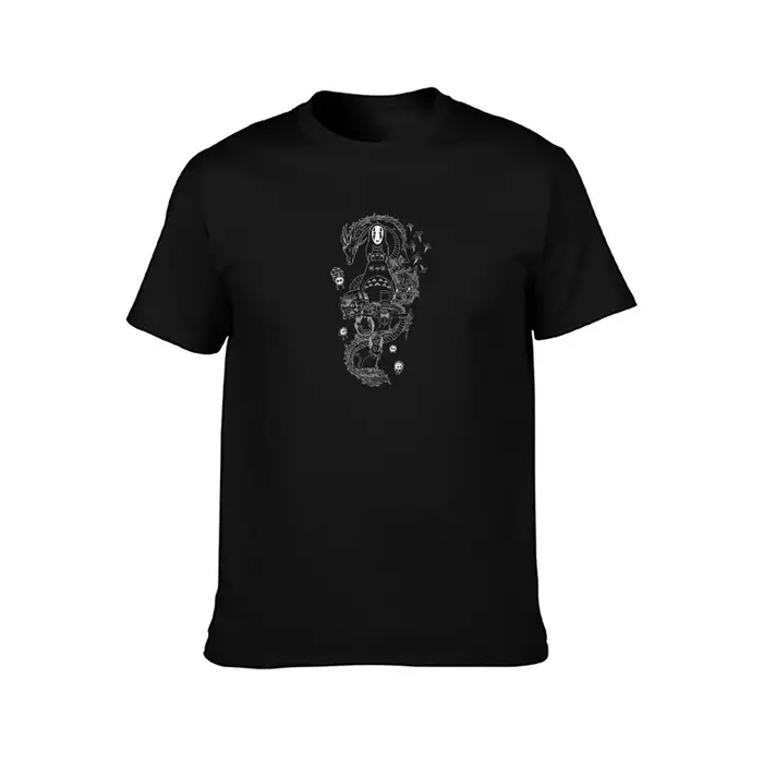 Ghibli studios famille T-Shirt t-shirts pour homme pack coton