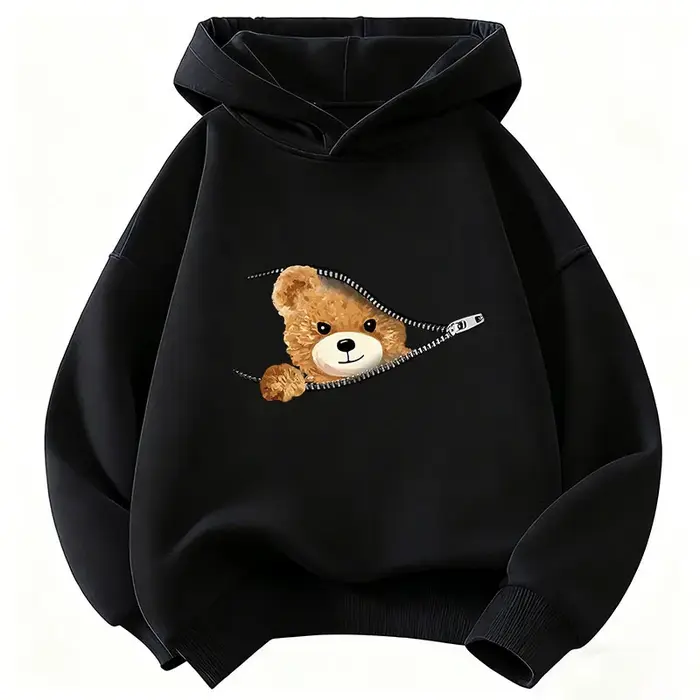 Sweat-shirt à capuche amusant pour enfants