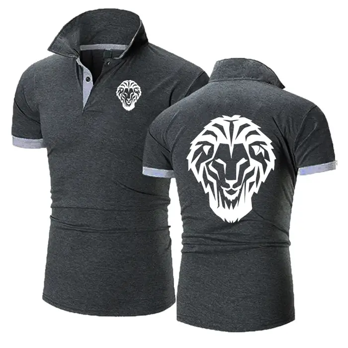Leon Athletic Club de Bilbao hommes Polo à manches courtes décontracté été offre spéciale respirant couleur unie polos hauts S-8XL