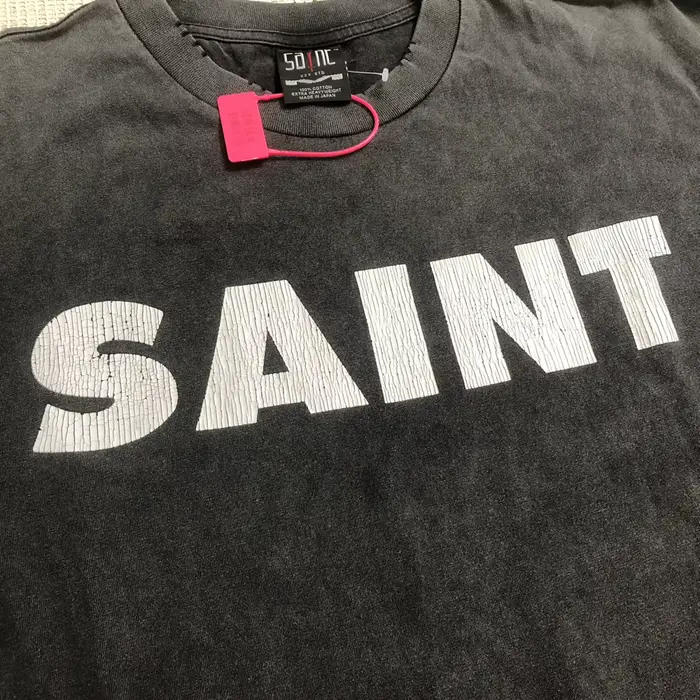 SAINT OF MICHAEL meilleure qualité Streetwear Vintage manches longues t-shirt décontracté ample surdimensionné 100%
