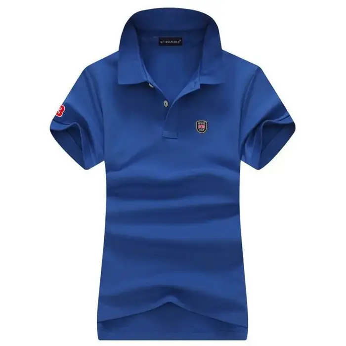 Vêtements de mode Polos Femme été nouveau Polo pour femmes chemise à manches courtes col