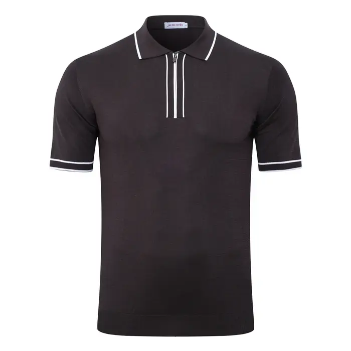 Polo en soie OECHSLI pour homme