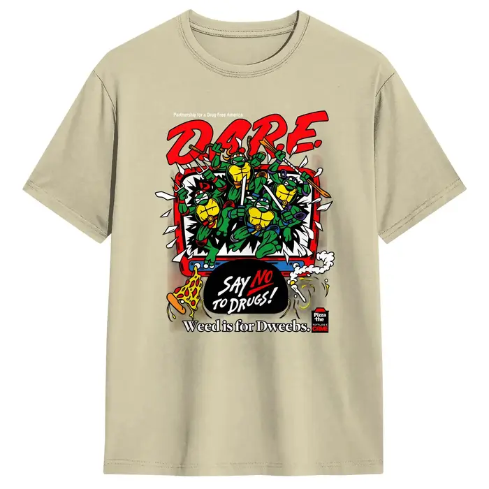 TMNT D.A.R.E. T-shirt Just Say No pour hommes