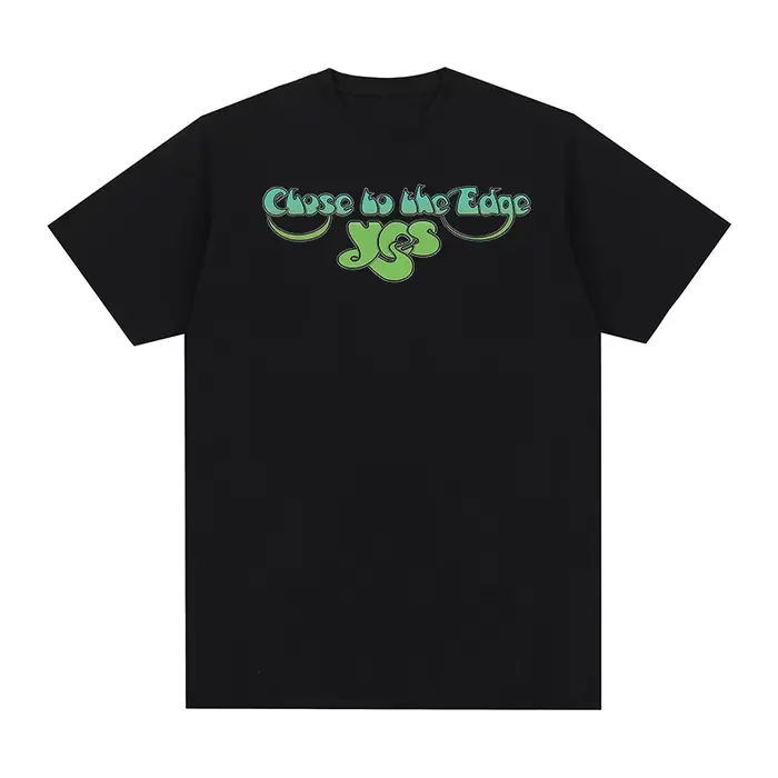 T-shirt YES CLOSE TO THE EDGE Fragile Album Rock en coton pour hommes, nouveau T-shirt pour femmes