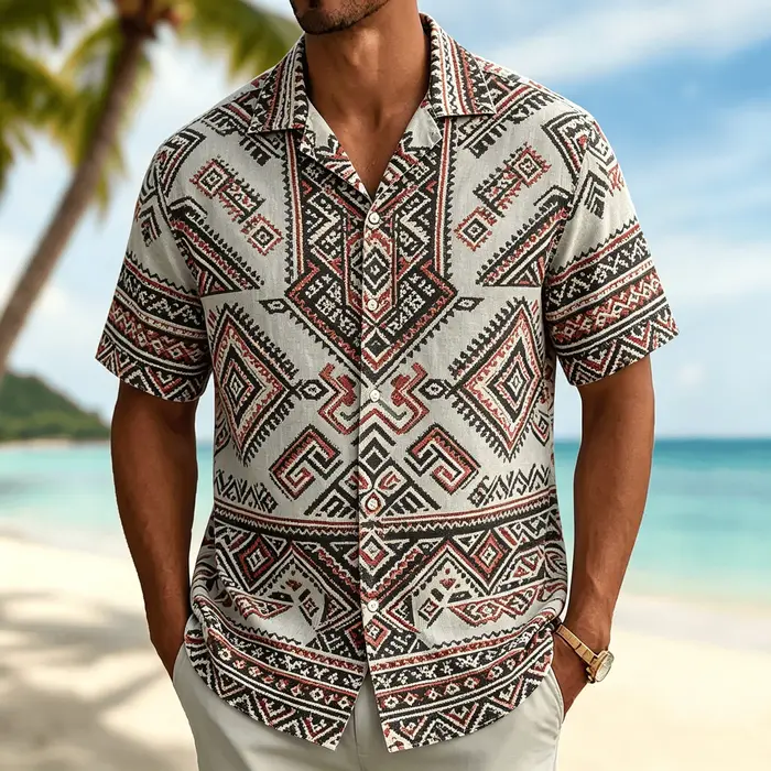 Chemise à manches courtes pour homme 2026