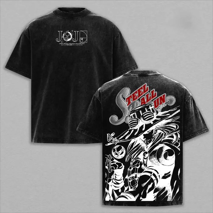 T-shirt Anime JoJo's Bizarre Adventure pour hommes