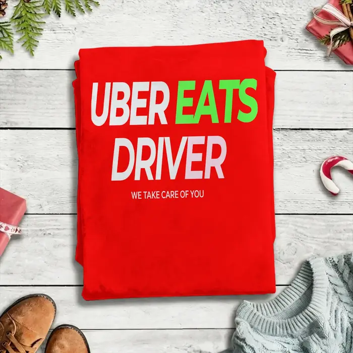 Humor U-uber Eats T-shirt de livraison pour hommes