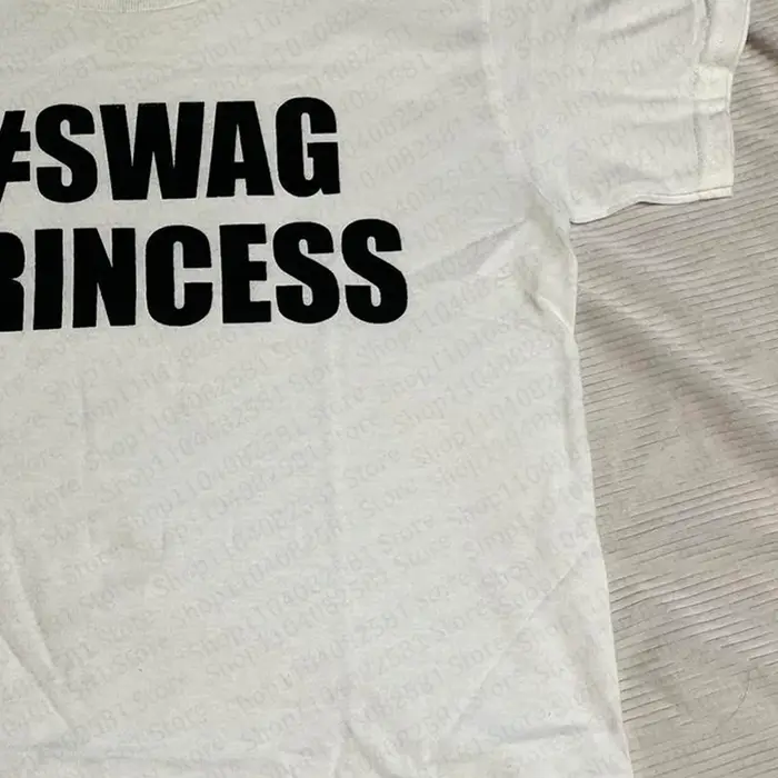 Esthétique Kawaii vêtements rétro femmes 90s haut coupé femmes bébé lettre T-shirt Y2k mode décontra