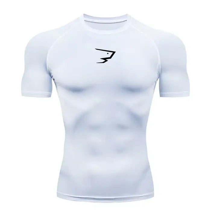 T-shirt de compression à manches courtes pour homme