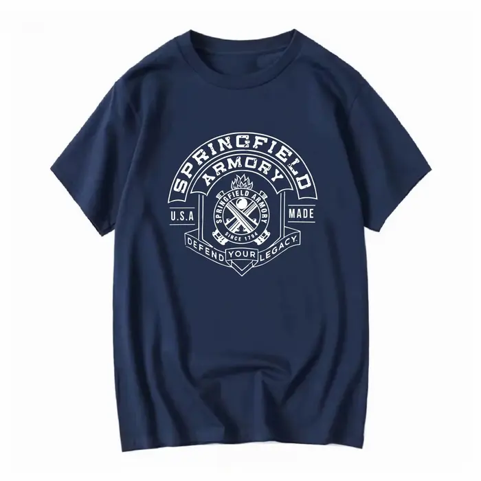 Nouveau modèle été 2026 T-shirt homme Springfield Armory tendance et populaire