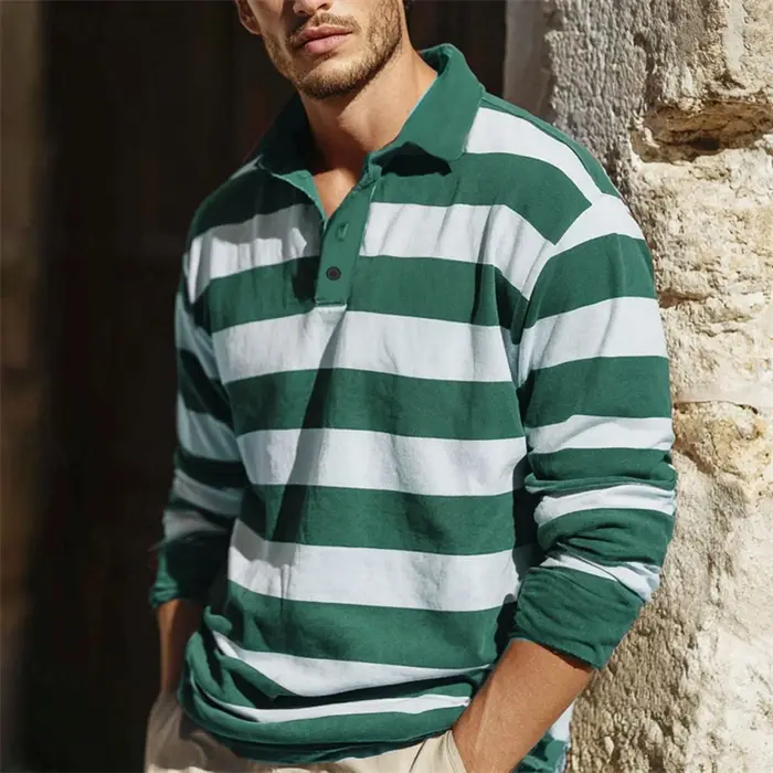 Polo de Golf à manches longues pour hommes