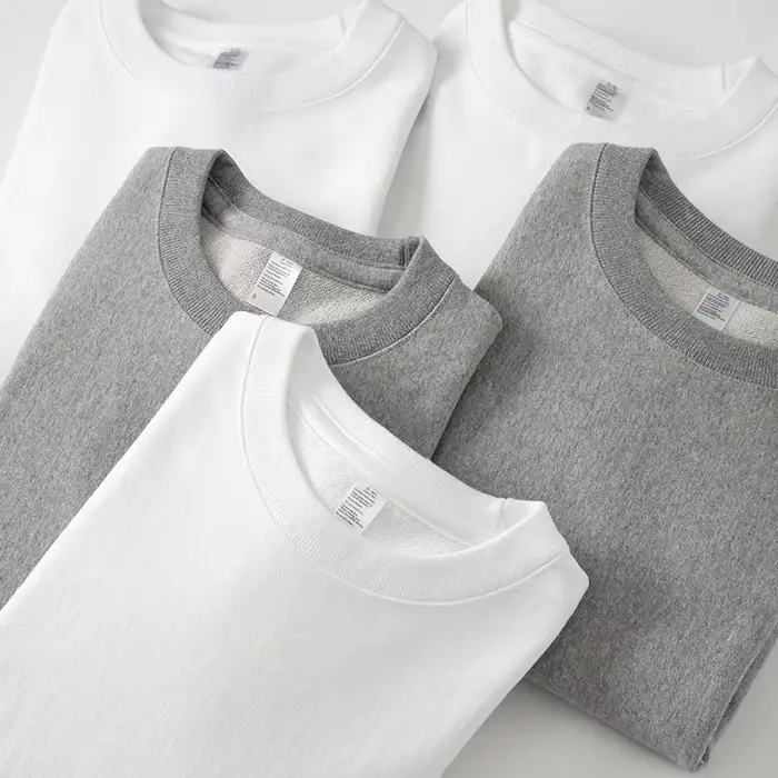 Pull en coton épais 360g, couleur unie, ample, décontracté, pour hommes et femmes, pull à capuche po
