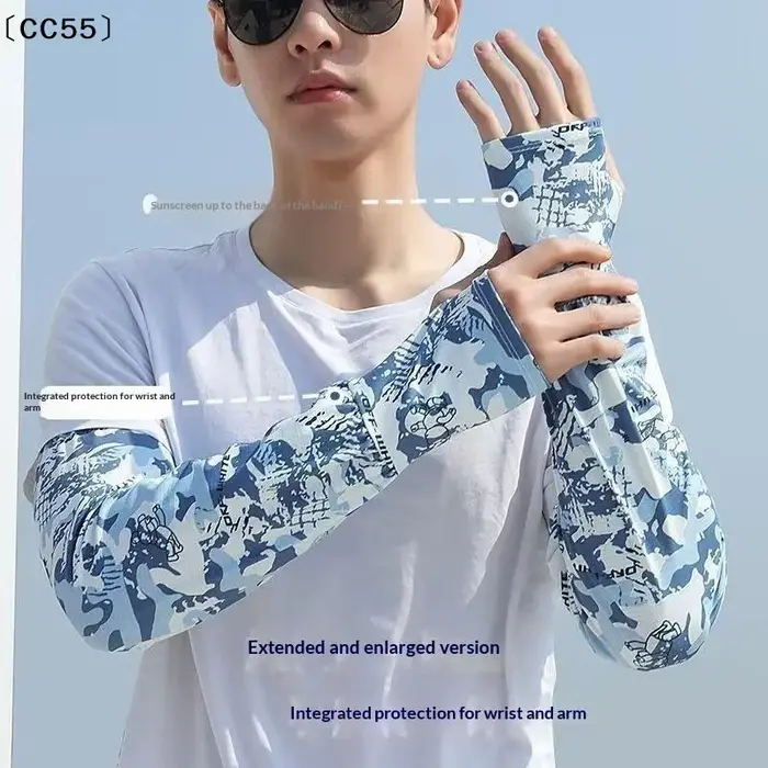 Manches de protection solaire amples pour hommes et femmes