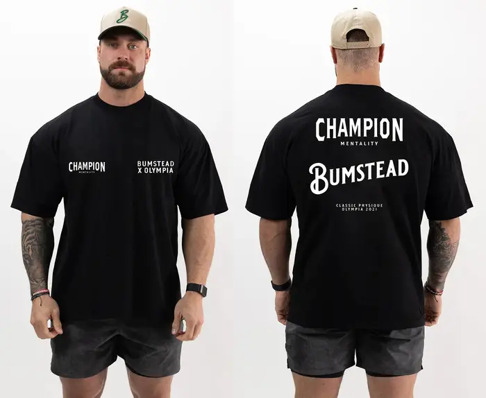 CBUM-T-shirt 100% coton pour homme, vêtement d'entraînement et de fitness, livraison gratuite