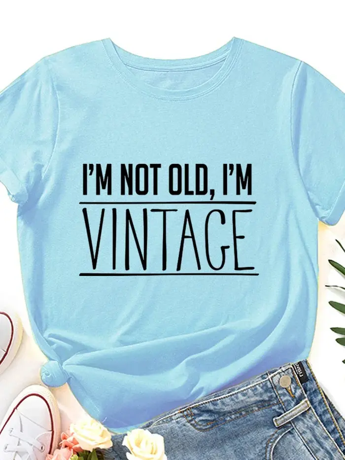 T-shirt manches courtes col rond femme