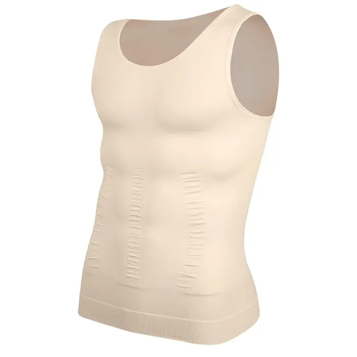 Chemise de compression pour homme pour sculpter le corps, veste amincissante, sous-vêtements serrés 