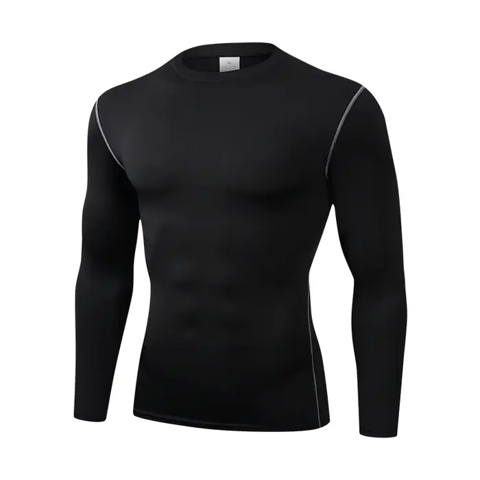 T-shirt de sport à manches longues pour homme