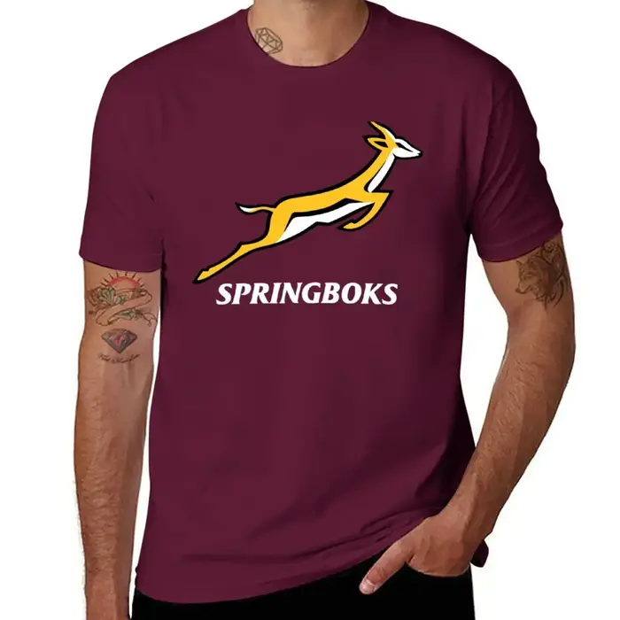 Nouveau BEST SELLER-T-Shirt de marchandise nationale de Rugby d'Afrique du Sud