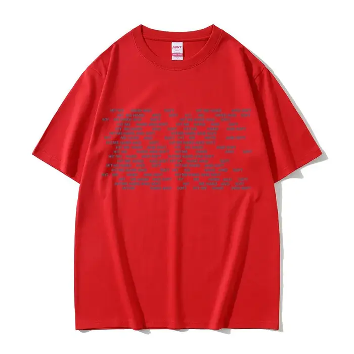 T-shirt Hit Me Hard and Soft pour hommes et femmes, New Pop Fashion Singer, Same Style Print, Male C