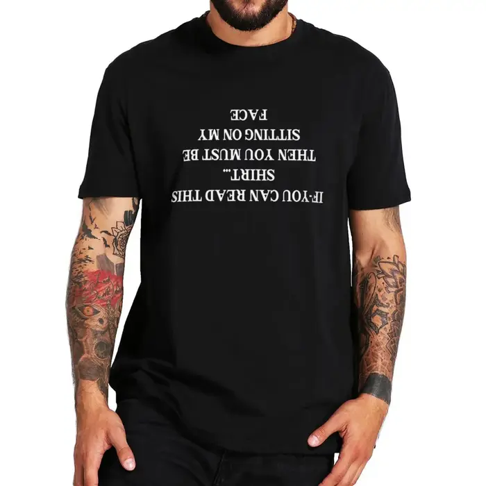 T-shirt col rond, en coton