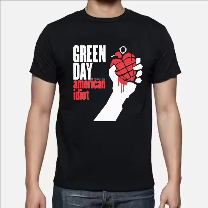 T-shirt imprimé GREEN DAY American Idiot
