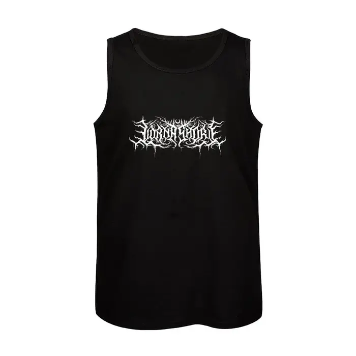 Lorna Shore-Haut Blanc Précieux avec Logo, Vêtements Glamasculins