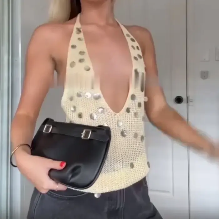 Top court sexy pour femme