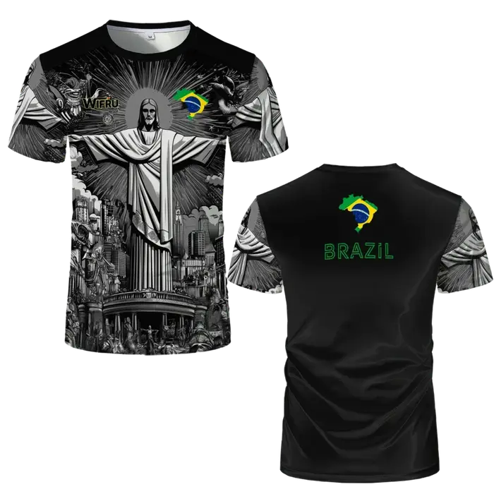 T-shirt de sport 3D MM9 JUL pour homme