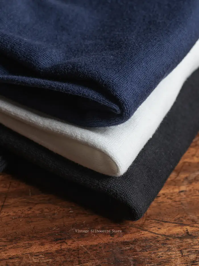 Polo en tricot vintage pour homme