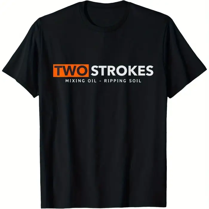 T-shirt de motocross vintage pour homme, moto bicylindre/tout-terrain, t-shirts pour homme à deux te