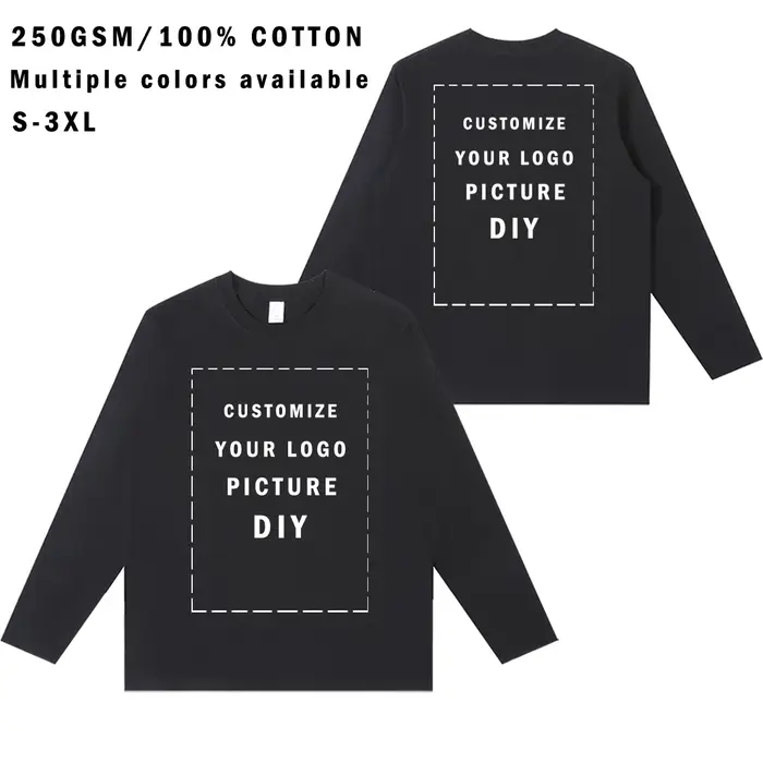 T-Shirt à Manches sulfPersonnalisé pour Homme et Femme
