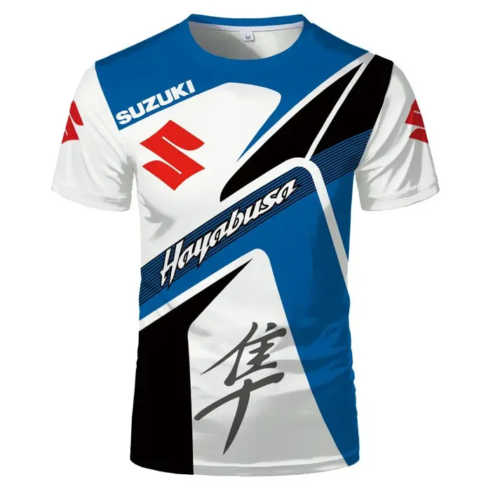 T-shirt pour homme Suzuki 2026, imprimé 3D, mode, été, sport quotidien, fitness, séchage rapide, res