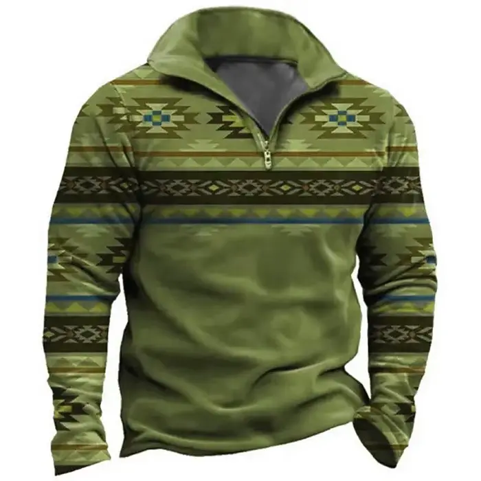 Sweat-shirt à manches longues pour hommes