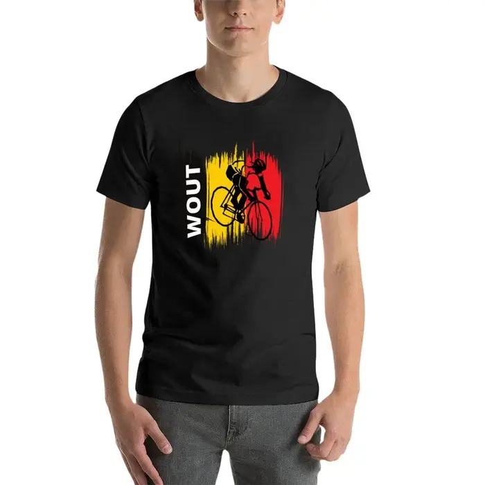 T-shirt à manches courtes Wout Van Aert pour hommes