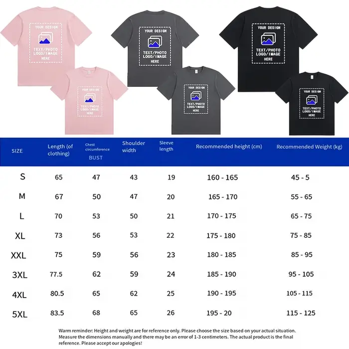 T-shirts pour hommes sur mesure