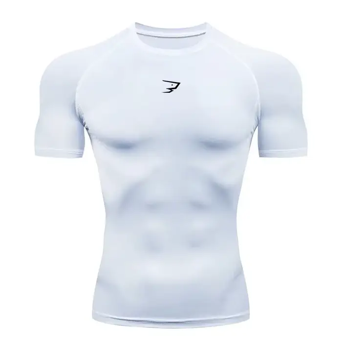 T-shirt de compression à manches courtes pour homme