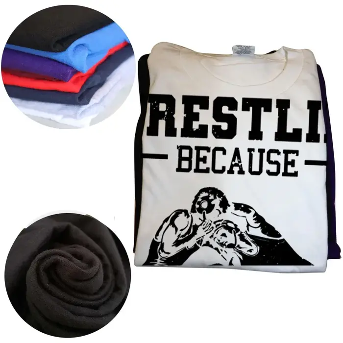 T-shirt de lutte drôle pour hommes