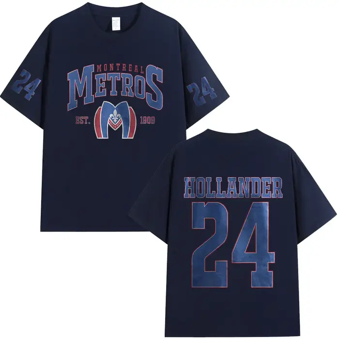T-shirt Heated Rivalry Shane Hollander 24 Montreal Metros pour hommes et femmes