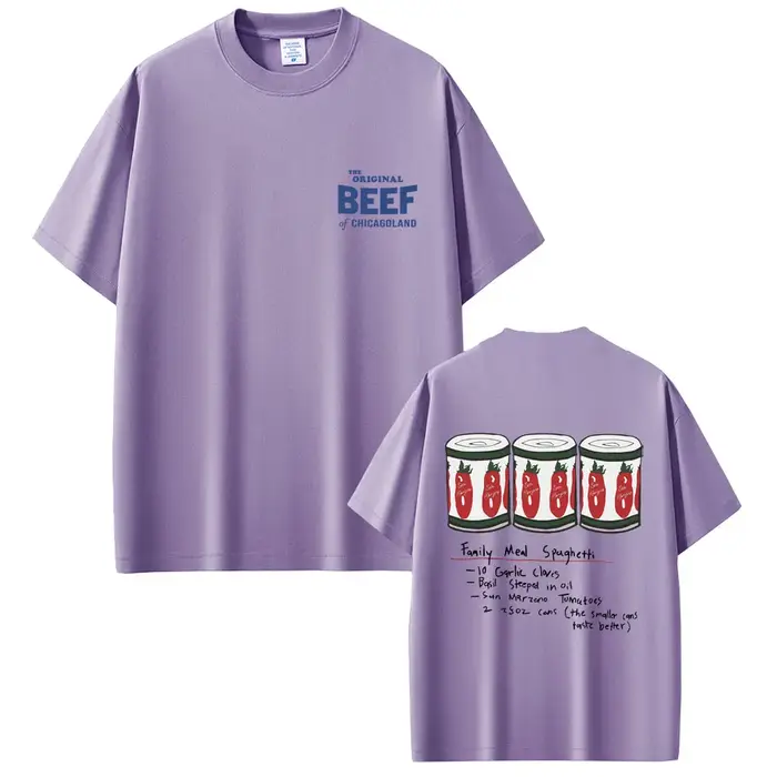 L'ours émission de télévision T-shirts l'origine boeuf de Chicagoland drôle Meme t-shirt été hommes femmes décontracté