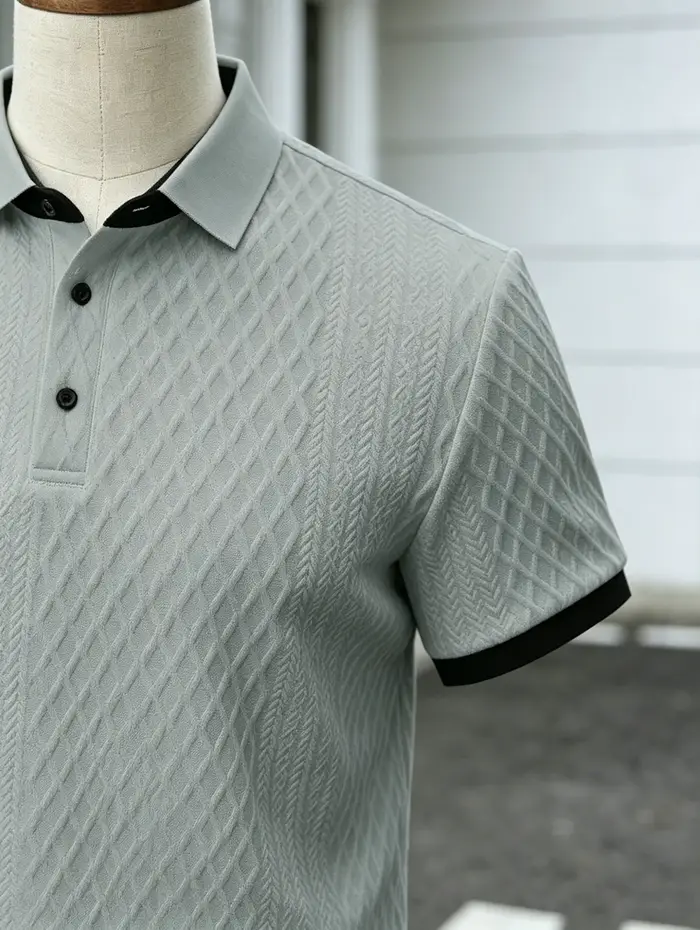 Chemises polo pour hommes au style décontracté chic