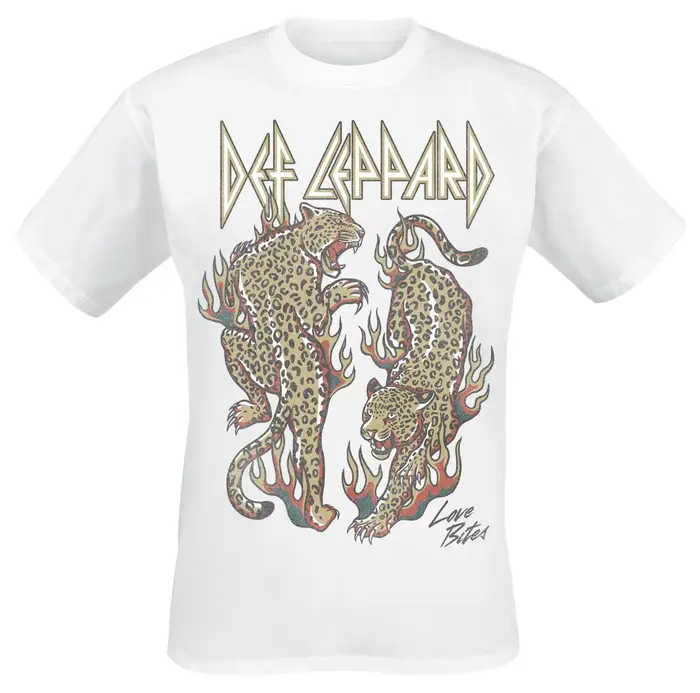 T-Shirt High N Dry Leopard Def Leppard pour hommes et femmes