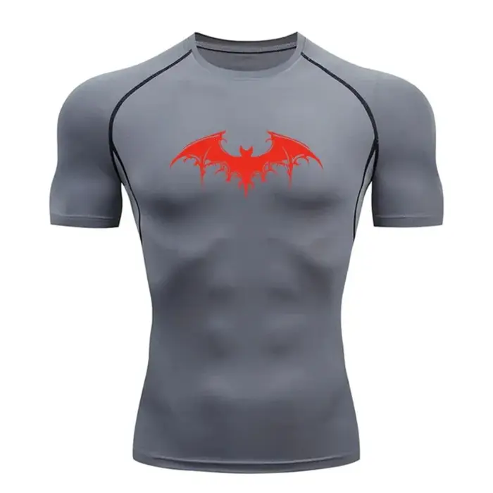T-shirt de compression pour homme – Vêtement de sport d'été